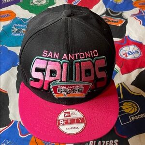 New Era NBA Hardwood Classic San Antonio Spurs SnapBack Hat
